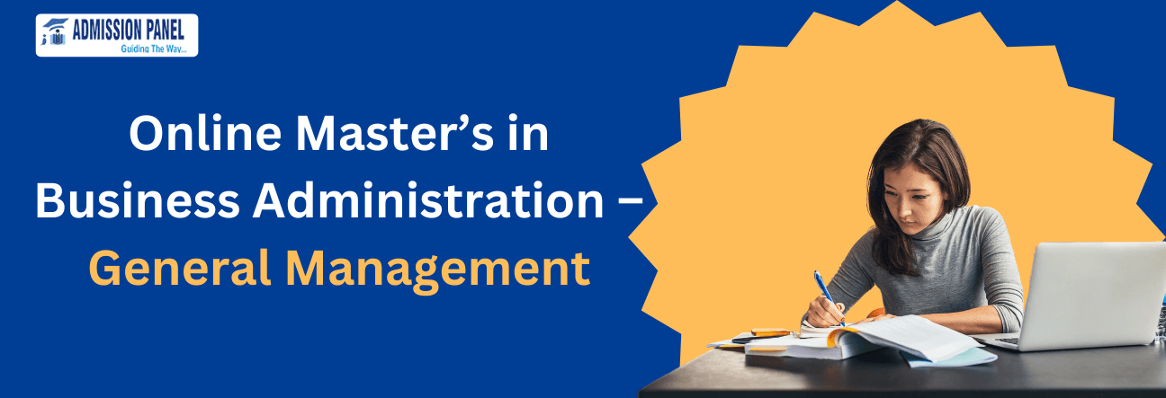 Online Master’s in Business Administration – General Management