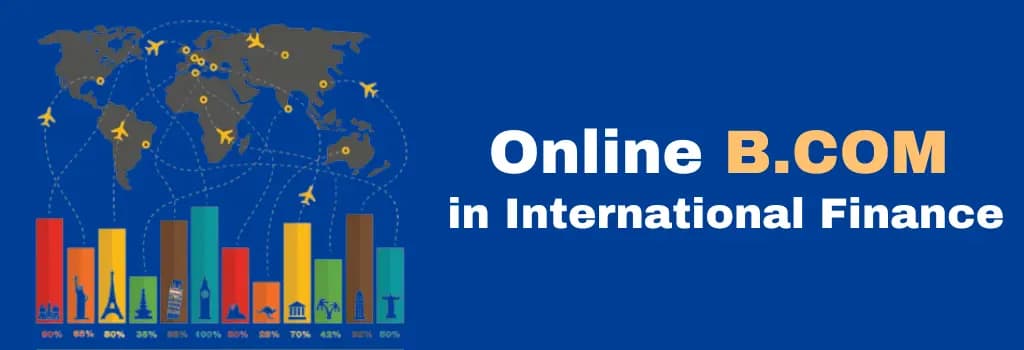 online B.COM in International Finance