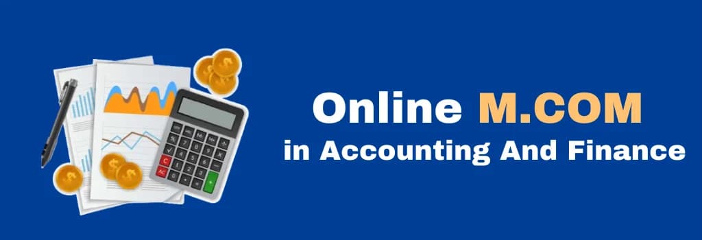 online M.COM in Accounting And Finance