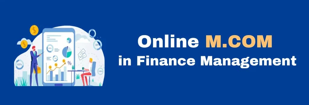 online M.COM in Finance Management