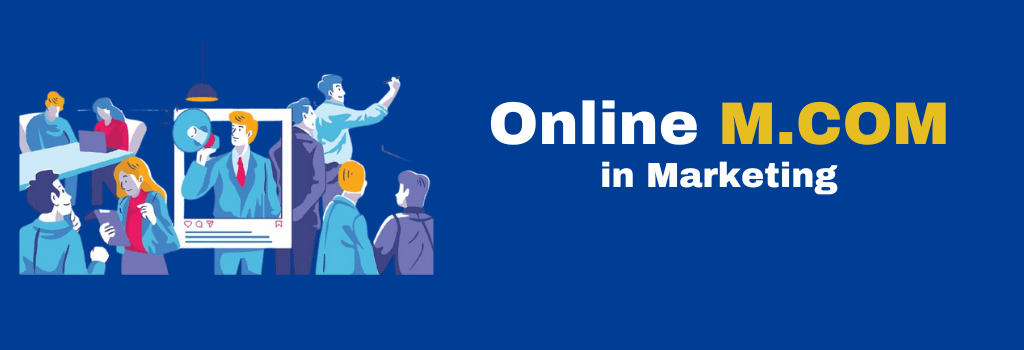 online M.COM in Marketing